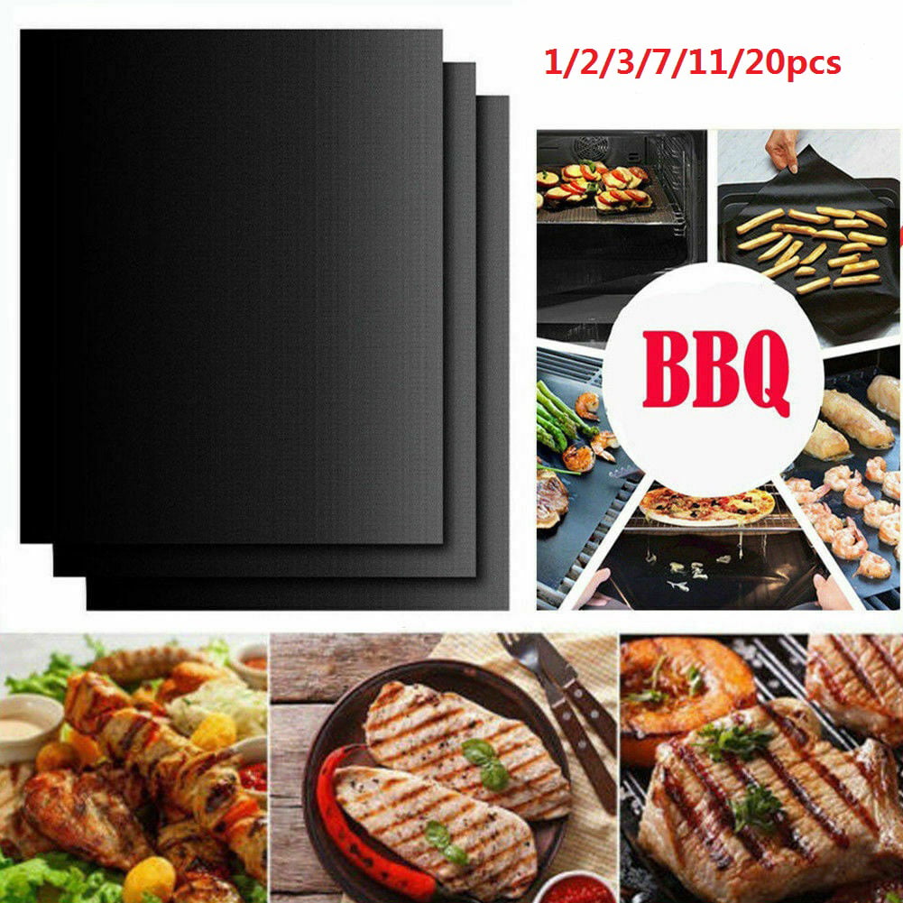 BBQ Grill Mat Baking Grease Proof Paper Roll Oil Paper Sheet Oven Liner Tray Pad 