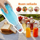 thumbnail image 2 of 8 Botellas De Vidrio Con Tapa Abatible, 250ml/8oz Xtellar multicolor, 2 of 4