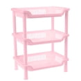 thumbnail image 3 of HLONK Rectangular 3-Tier Storage Rack - Durable Plastic Organizer for Bathroom & Kitchen  Freestanding Shelving Unit  Tools & Home Improvement Deals Savings Essentials(Blue), 3 of 6