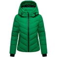 thumbnail image 4 of Marikoo Women's Quilted Puffer Winter Jacket with Hood - Weather-Resistant - Samuiaa XVI, 4 of 10