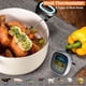 thumbnail image 4 of Termómetro para alimentos Ormromra táctil Con aguja inteligente pantalla a color Blanco Con gris, 4 of 7