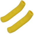 thumbnail image 2 of Wosthever 1 par de empuñaduras de palanca de freno de bicicleta, Protector de mango de frenado de absorción de impacto de silicona, manga de Ciclismo Amarillo, 2 of 6