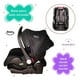 thumbnail image 5 of Carriola 4 En 1 Con Base Para Autoasiento Borah - Ibaby negro, 5 of 10