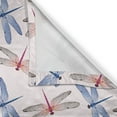 thumbnail image 4 of Ambesonne Animal Art Window Valance, Dragonfly Wings Art, 54" X 12", Pink Blue, 4 of 5