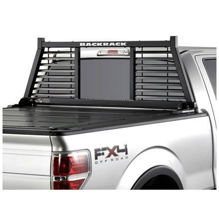 BACKRACK by RealTruck Half Louvered Rack Frame Only | 149LV | Compatible with 2019-2023 Chevy/GMC Silverado/Sierra 1500; 2008-2019 & 2022-2024 Toyota Tundra; 2004-2024 Ford F-150 & Others