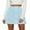 Blue, variant on Cathalem Womens Skirts Mini Womens Skirt Mini Skirts High Waisted A Line Skirts(Blue,L)