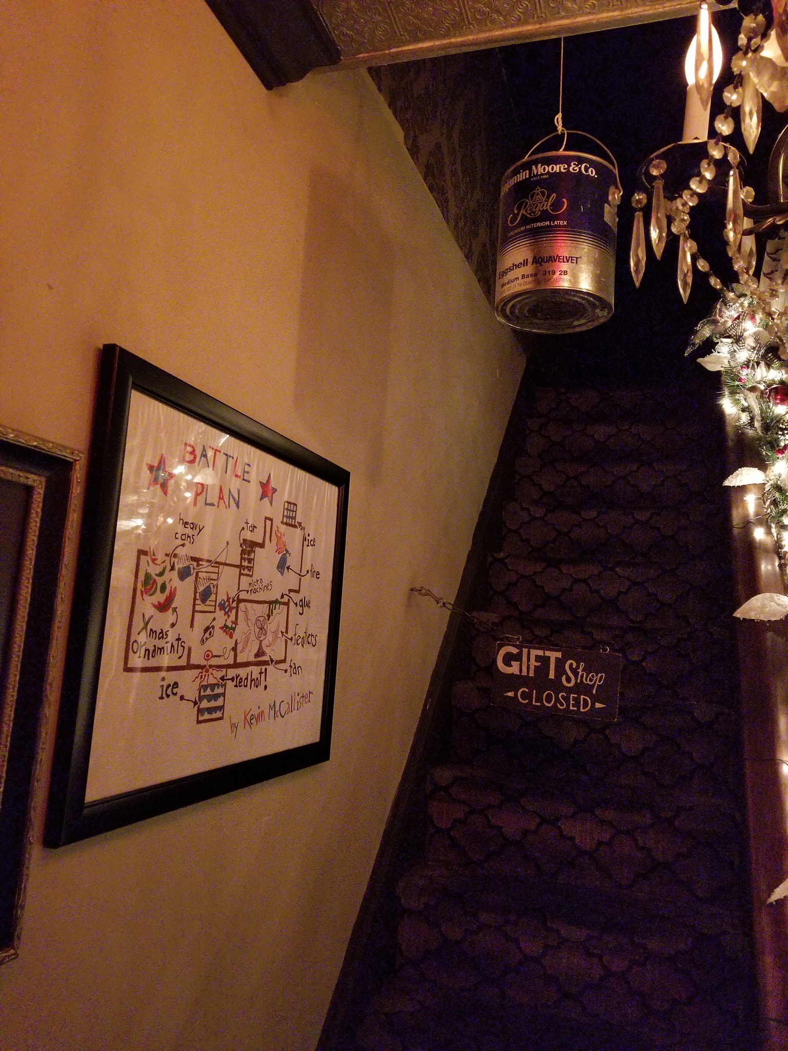 Battle Plan Poster Home Alone Movie Kevin Mccallister Christmas Gift Wall Map Walmart Com Walmart Com