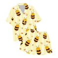 thumbnail image 1 of Ensemble de Pyjama Imitation Soie Imprimé pour Filles, 1 of 4