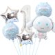 thumbnail image 3 of Globo de aluminio con forma de animal lindo de Cinnamoroll, My Melody, Kuromi, para fiesta de cumpleaños de niña, decoración para baby shower, 3 of 5