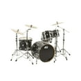 thumbnail image 3 of DW SSC Collectors Series 4-Piece Finish Ply Shell Pack With 22" Bass Drum Black Velvet Chrome Hardware, 3 of 4
