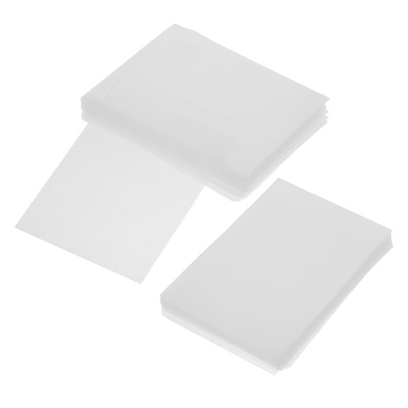 unbranded 2 Bags Baseball Card Sleeves Clear Plastic Card Sleeves Trading Card Sleeve Card Hard Sleeves for Baseball Football Sports Cards (50/Bag)