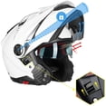 thumbnail image 5 of ILM Offroad ATV Helmet Full Face Modular Motorcycle Dirtbike Helmet Anti Fog Pinlock Visor for Men Women DOT (White, M), 5 of 6