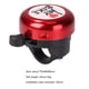 thumbnail image 4 of Bike Bell Horn Clear Loud Sound Alarm Bicicleta Manillar Anillo Seguridad Rojo JShteea Accesorios para bicicletas, 4 of 9