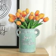 thumbnail image 3 of 20 real touch artificial tulip flowers, fake tulip wedding bouquets, 3 of 5