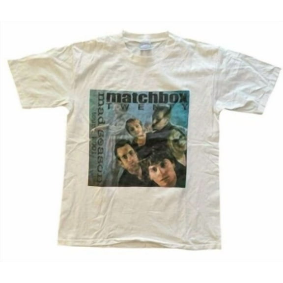 RARE Vintage Matchbox 20 Mad Season Tour T-Shirt Cotton