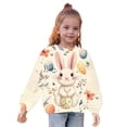 thumbnail image 4 of Lovzfmll Style Célébration de Pâques pour Garçons et Filles, Chandail Décontracté à Manches Longues et Col Rond pour Grands Enfants, Printemps, Chemise Confortable pour Petites Filles de 9 Ans, 4 of 9