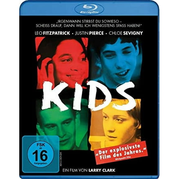Kids (1995) [ Blu-Ray, Reg.A/B/C Import - Germany ]