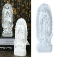 thumbnail image 4 of AMLESO Mary Statue Religious Gift Xmas Home Decor Statue Sculpture Religious White, 4 of 8