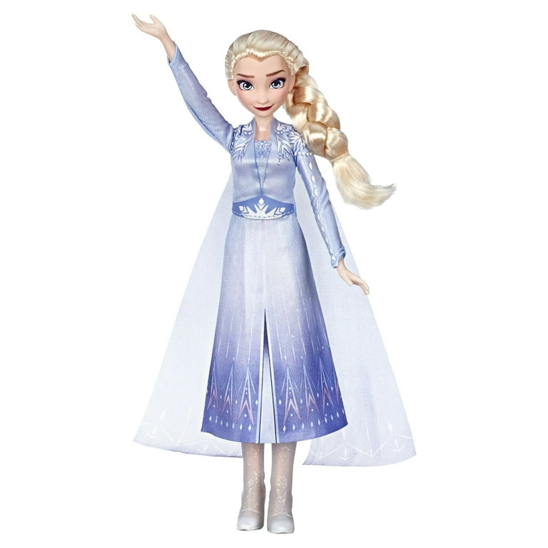 Disney Frozen 2 Singing Elsa Musical Fashion Doll, Includes Blue Dress 