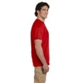 thumbnail image 3 of Fruit Of The Loom T-Shirt à Manches Courtes en Coton HD pour Hommes, 5TG, Rouge Vif, 3 of 3