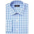 thumbnail image 1 of Camisa de vestir con botones resistente a las arrugas para hombre Club Room blueframedgng 17.5, 1 of 1