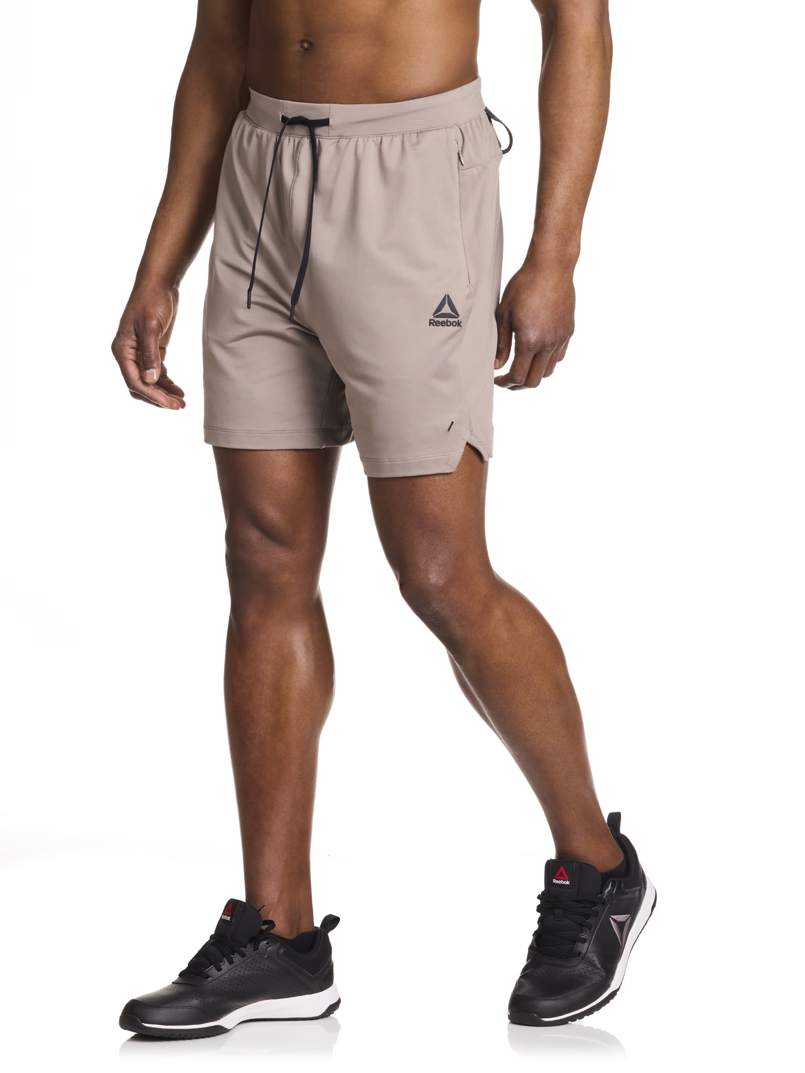 Reebok Men's Reebok Men's and Big Men's Turbo Knit Performance Shorts, 6" Inseam, Sizes XS-3XL