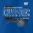 thumbnail image 4 of Men's Fanatics  Royal Orlando Magic 2024 Southeast Division Champions Locker Room T-Shirt, 4 of 4