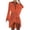 Orange, variant on EQWLJWE Womens Summer Swimsuit Cover Ups,Bikini Sun Protection Cardigan Flared Sleeves Beach Knitted Dress Gift Sky Blue One Size