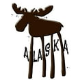 thumbnail image 3 of CafePress - Alaska Moose Women's Light Pajamas - Women's Short Sleeve Print T-Shirt and Pants Light Cotton Pajama Set, 3 of 7