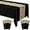 Black, variant on EP Leopard Print Tablecloth 54 x 108'' Leopard Plastic Table Cover Disposable Safari Animal Cheetah Print Party Decorations for Baby Shower Wedding Birthday Party Favors(Black,6 Pcs)