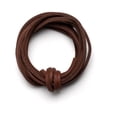 thumbnail image 3 of Cobbler's Choice Leather Boot Lace - 54 Inches - Burnt Sienna Clay Red, 3 of 7