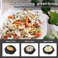 thumbnail image 4 of Ergonomic Anti-Slip Handle Visible Meat Shredder Machine Chicken Shredder With Transparent Lid Black, 4 of 4