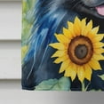 thumbnail image 5 of Pomeranian in Sunflowers House Flag, 5 of 7
