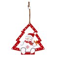 thumbnail image 1 of Injueey Colgante de decorativo de árbol de Navidad portátil para oficina en casa con cuerda para sala de estar, dormitorio, adorno de Navidad, Kits de decoración para fiestas Muñeco de nieve Injueey HA070122-03, 1 of 6