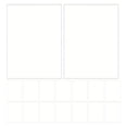 thumbnail image 1 of 25 Sheets Waterproof Handwritten Shipping Labels Adhesive Rectangle Stickers For Storage Bins Food Containers And Bottles 4x6 Inch, 1 of 6