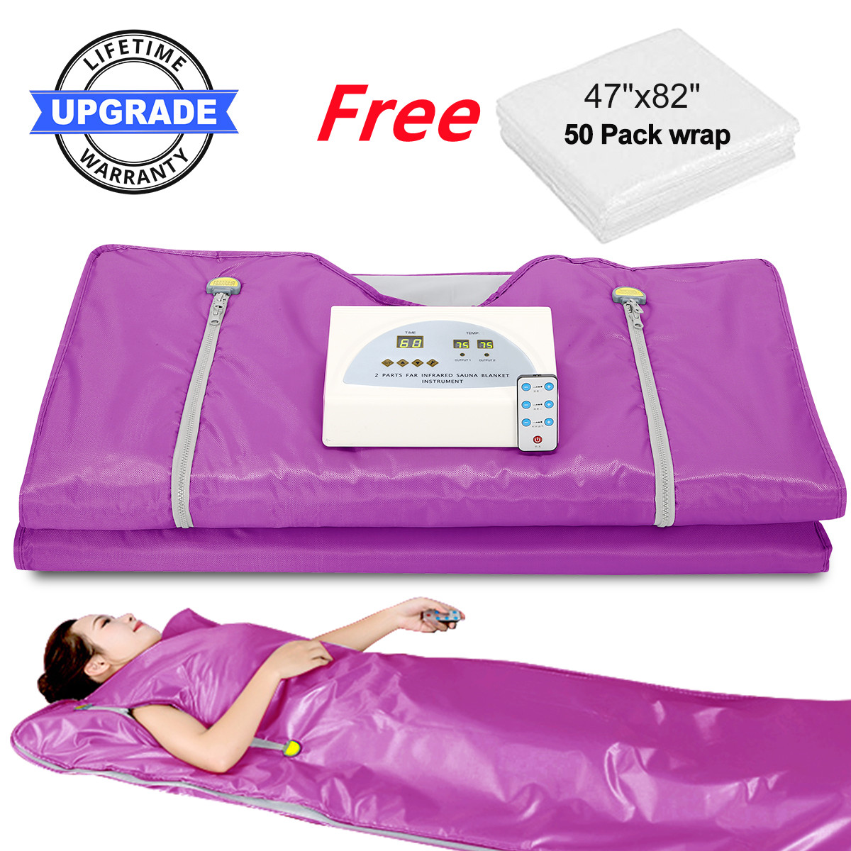 Lilypelle Sauna Blanket FarInfrared Portable Professional Body Shaper