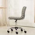 thumbnail image 3 of Height Adjustable Grey Office Seat / Comfortable for Long Workdays, 3 of 7