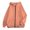 Orange, variant on Hoodies for Women Classic Full Zip Hoodie Breathable Cotton Blend Relaxed Fit Solid Color Hooded Sweatshirt with Front Pockets Women Sweater Orange XL