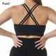 thumbnail image 3 of Sujetador deportivo con espalda descubierta para mujer, sujetadores de Yoga acolchados entrecruzados, Top corto de gimnasia sin costuras con soporte alto, ropa deportiva de realce para entrenamiento, 3 of 5