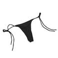 thumbnail image 2 of Sólido traje de baño de dos piezas para mujer Sexy Halter ultrafino elástico Spandex fiesta en la playa, 2 of 6