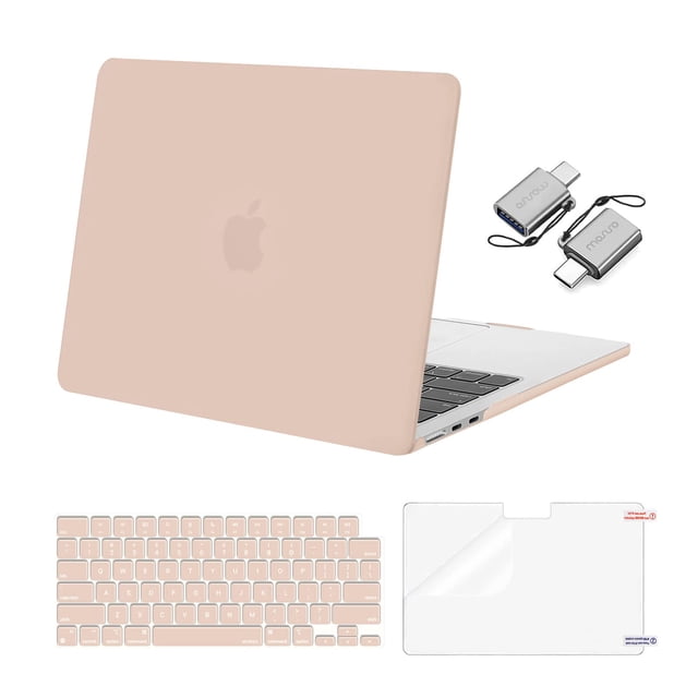 Funda MOSISO compatible con MacBook Air Camel de 13,6 pulgadas