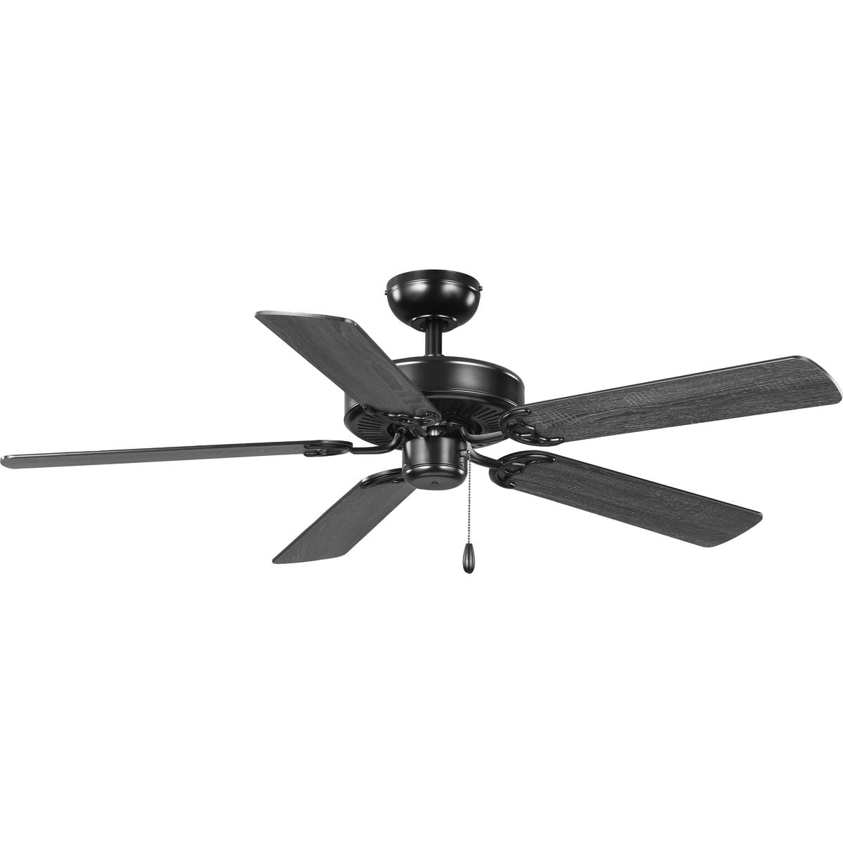 P250066-31M-Progress Lighting-AirPro - 52 Inch 5 Blade Ceiling Fan-Matte Black Finish