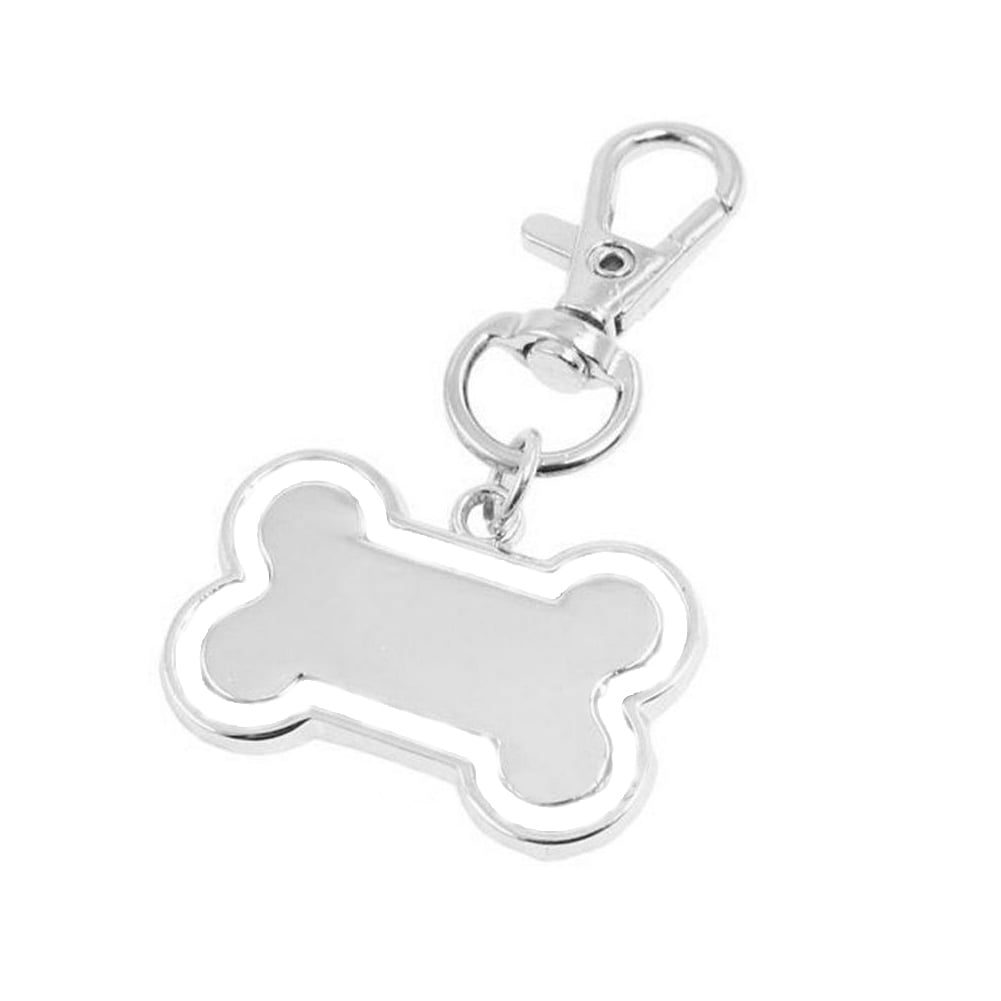 SMALL Silver Rubit Easy Change Dog Tag Clip Quick Change Carabiner Pet Tag  Attachment 