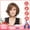 Brown, variant on DOPI Human Hair Wigs For Women Black Color Natural Lace Hair Fashion Women's Sexy Full Wig Short Wig Curly Wig Styling Cool