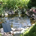 thumbnail image 3 of 1.4W Birdbath Fountain with 8 Nozzles Portable Solar Panel Water Pump Kit Multifunctional Solar Fountain Water Pump Compact Bird Bath Solar Panel Kit Bird Bath Water Pump for Fish Tank Po, 3 of 10