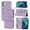 Lightpurple, variant on For iPhone 11 Flip Case, Premium PU Leather Folio Flip with Design Card Slots Wrist Strap Shockproof Kickstand Magnetic Protective Girls Cover For iPhone 11, Lightpurple