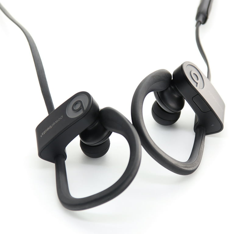 marmor ledig stilling Vedligeholdelse Restored Beats Powerbeats3 Wireless Earphones Black with Cable - Walmart.com
