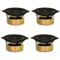 4 Goldwood Sound GW-204/8S Shielded 4" Woofers 70 Watt each 8ohm Replacement Speakers