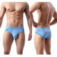 thumbnail image 5 of Yuyangdpb Men's Bikini Underwear Sexy Bulge Enhancing Pouch Briefs N1158Muti/4pack m, 5 of 5