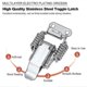 thumbnail image 2 of 2 Pcs Stainless Steel Spring Loaded Toggle Latch Catch Clamp Clips For Case Toolbox, 2 of 5